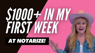 I Made $1000+ In My First Week At Notarize - Spoof