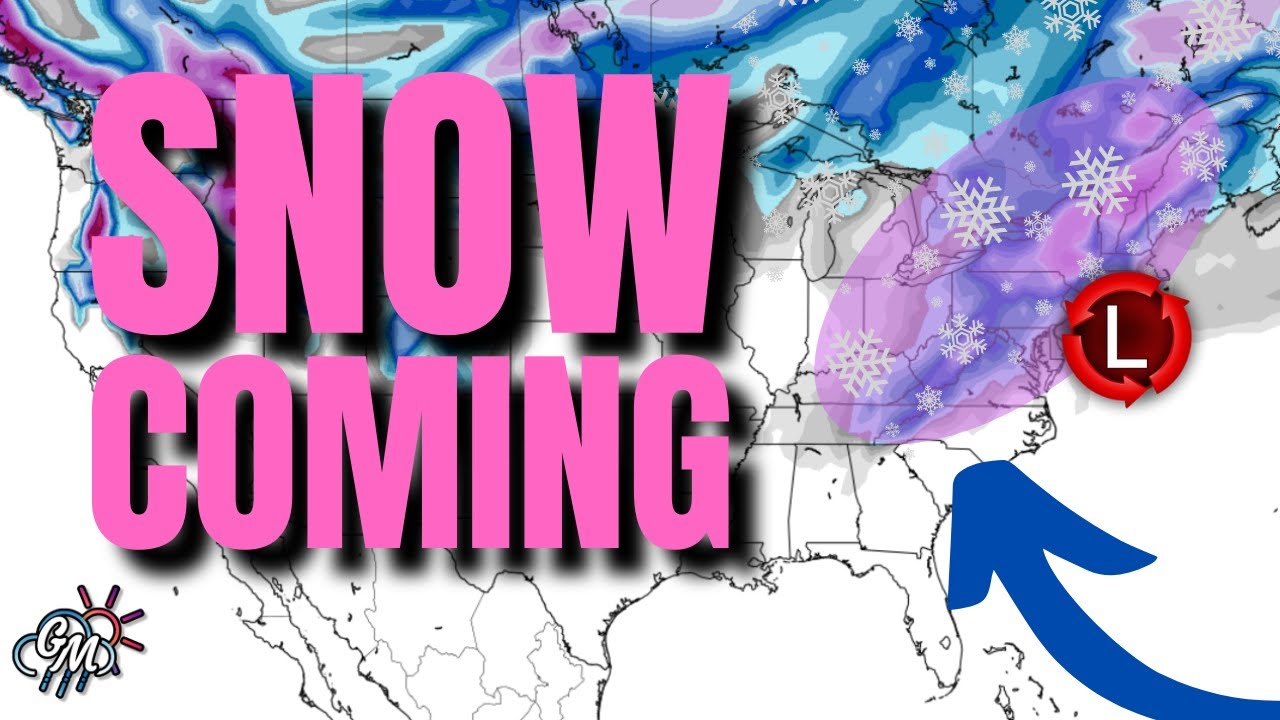 SNOW Is On The Way For Many This Weekend - YouTube