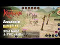 Age of khagan assassin gameplay  stats  pve skills