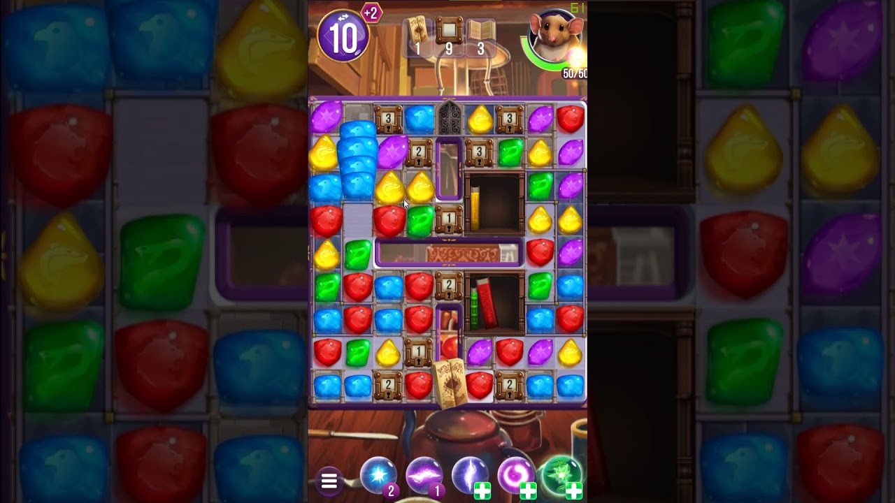 Harry Potter: Puzzles & Spells level 758 no boosters