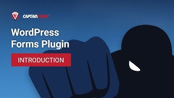Introducing CaptainForm - A WordPress Forms Plugin
