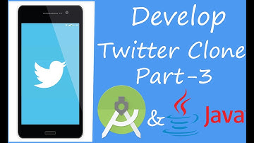 Developing Twitter Clone | Part-3 | Android Studio & Java #app development for beginners
