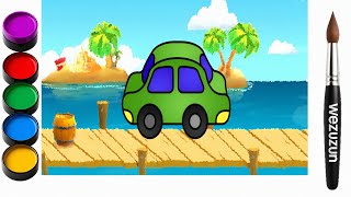 Soft colors for a visually comfortable experience - Car screenshot 4