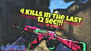 CS:GO | 4 Kills In Last 12 Sec ( LEKRO VS NA`VI )