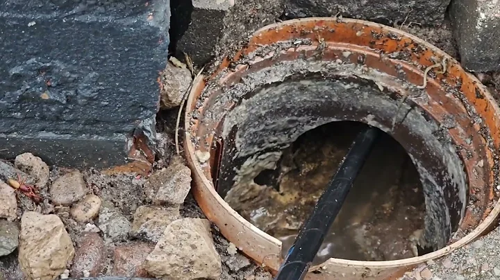 Blocked drain fat berger #blockeddrain  #sewage #blockedtoilet