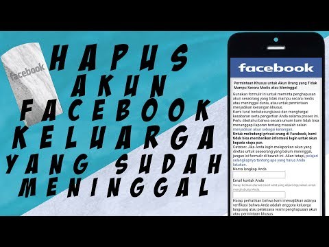 Video: Bagaimana cara menghapus memorialized dari akun facebook?