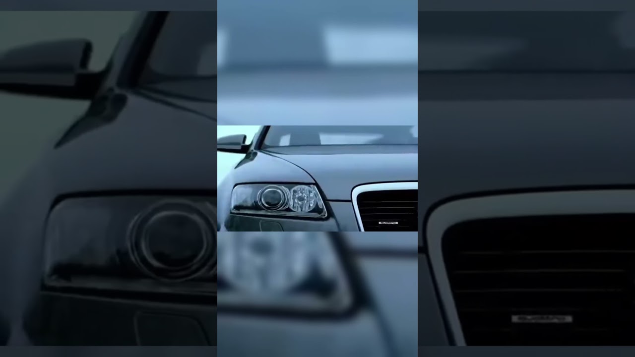Audi A6 quattro CLIMBS an 80% Ski Jump! 😳 | Audi bezwingt Skisprungschanze! ❄️ #Shorts