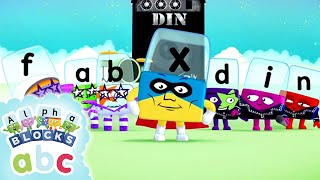 @officialalphablocks - Let's Make Some Noise 🥁 🎤  | Learn to Spell with Music | Phonics