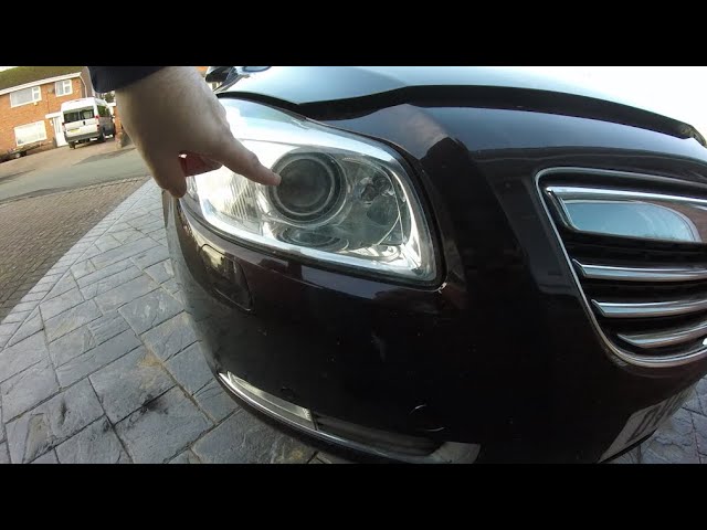 Replacing Xenon HID Headlight Ballast on 2011 Vauxhall Insignia