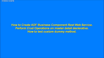 Insert and Run Custom method on Exposed ADF Master Detail BC / REST