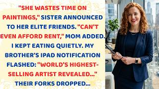 They Called Me 'Failed Artist' At Family Dinner - Then My Gallery Appeared On Forbes Front Page
