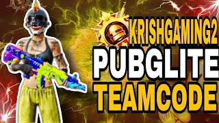 FULL BOOM 💥 BAAM LIVE STREAM 😱 PUBG MOBILE LITE LIVE STREAM 🌹 JOIN WITH TEAMCODE #KRISHGAMING2