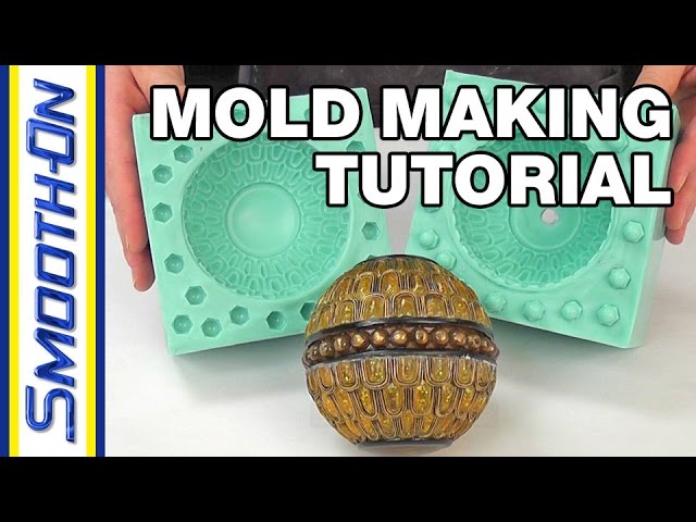 How To Make a 2 Piece Silicone Rubber Mold