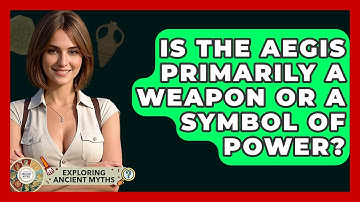 Is The Aegis Primarily A Weapon Or A Symbol Of Power? - Exploring Ancient Myths