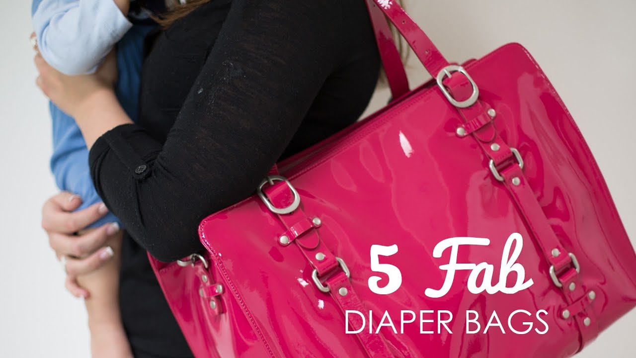 5 Fab Diaper Bags For Mom (and Dad!) - YouTube