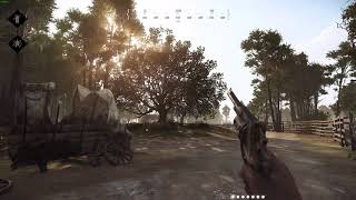 Hunt: Showdown rendering, Low settings; AA off; AF 0x