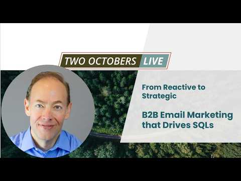 B2B Email Marketing That Drives SQLs