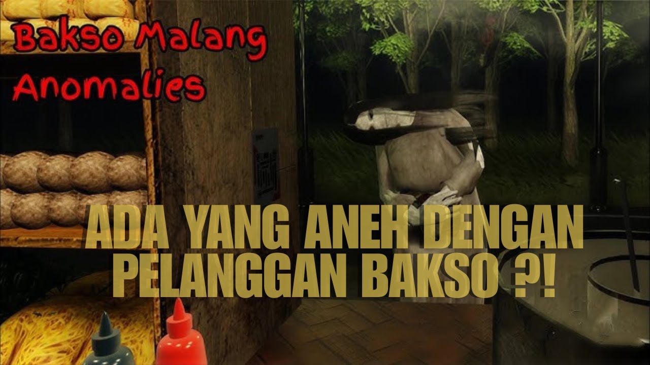AKU DAN ADIK KU BERJUALAN BAKSO AMONALI | ROBLOX | BAKSO MALANG ANOMALI