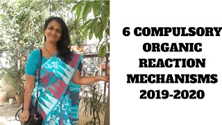 ☀️ 6 Most Important Organic Reaction Mechanisms for CBSE CHEMISTRY CLASS 12 |CET|JEE| NEET| EXAMS