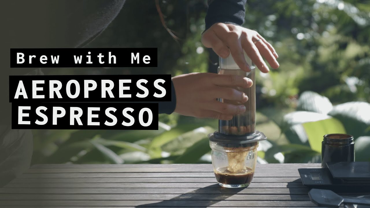 Make Delicious Espresso at Home in Seconds with AeroPress and a Little ...