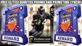 FREE ELITES! DORITOS PROMO IS BACK! PRIMETIME BEASTMODE LYNCH! | MADDEN 19 ULTIMATE TEAM