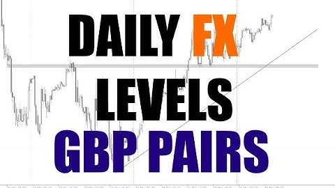 DAILY FX LEVELS GBP CROSSES TUESDAY MAY 12, 2020