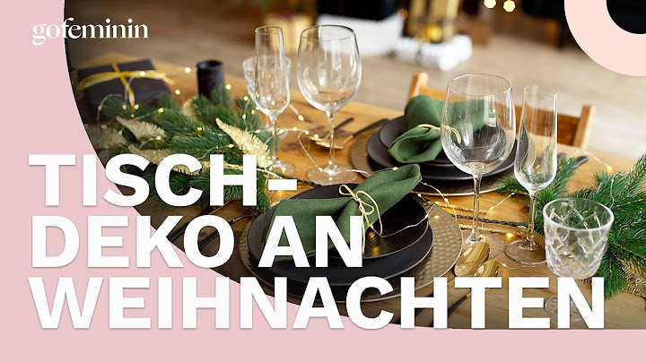 Weihnachtliche Tischdeko: Mit diesen drei Trends begeistert ihr eure Gäste