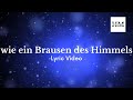 Wie ein Brausen des Himmels (Lyric Video) - Highlands Music