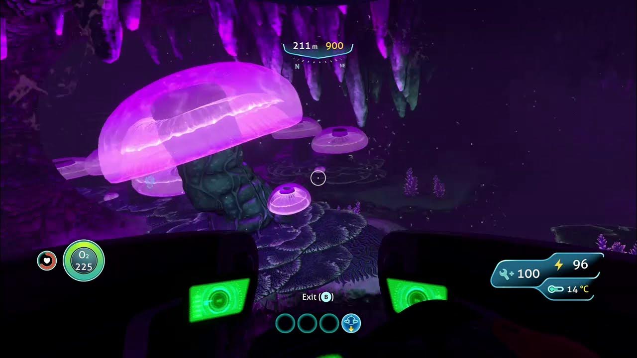 Subnautica How to find the mushroom cave and the Degasi base YouTube