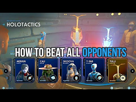 Star Wars Jedi: Survivor All Holotactics Opponents | Gambler Trophy / Achievement Guide