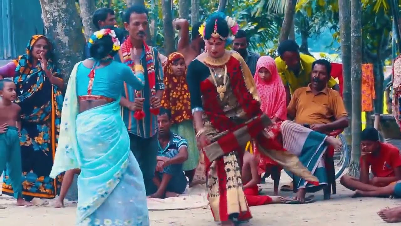 ও দেওরা হাতে লাল লাল গামছা ও ছোট মিয়া দেউরা। উরা ধুরা নাচের ভিডিও। নাজমুল  #skangurgid  #sk