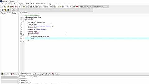 c++ program to calculate commission according to grade using nested if statement