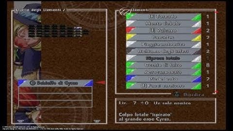 CHRONO CROSS: THE RADICAL DREAMERS EDITION-PS4-ITA-PIERRE learns his LEVEL 7 TECH SLAPOFCYRUS!