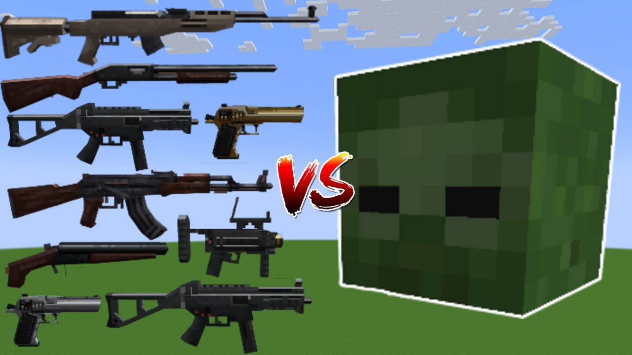 Which Minecraft TaCZ Gun can Defeat the Most Bosses in a Row? - YouTube