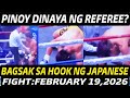 PINOY BAGSAK SA JAPAN DINAYA NG REFEREE? 