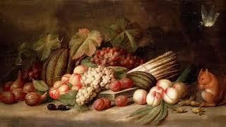 Still Life with Fruit and a Squirrel | Vintage Baroque Art | 1H Thanksgiving Frame TV Screensaver. screenshot 4