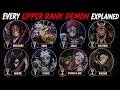 Every Upper Ranked Demon Explained!