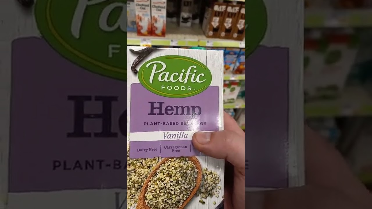 Hemp plant based beverage — not Hemp "MILK". We used to just call it