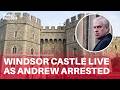 LIVE | Windsor Castle footage after Andrew release amid Epstein involvement