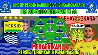 Terriblepersib Vs Bhayangkara Fc Lineup  8 Foreigners Are Put In  Persib News  Persib