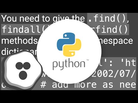 Parsing XML with namespace in Python via 'ElementTree'