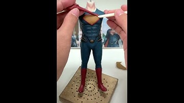 Making a Superman Custom Bobblehead Strep-by-step Guide