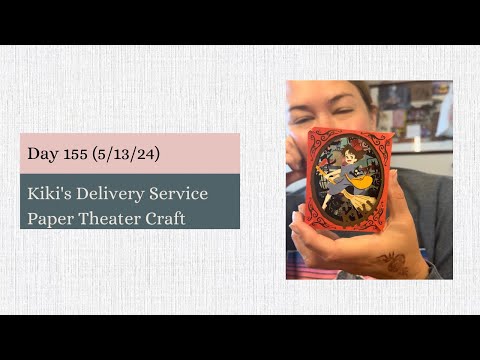 Kiki's Delivery Service Paper Theater Craft on the Ultimate World Cruise Video Thumbnail