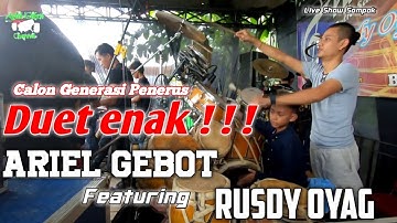 Duet Enak Ayah dan Anak #Rusdyoyag Feat #Arielgebot ll Daun Puspa
