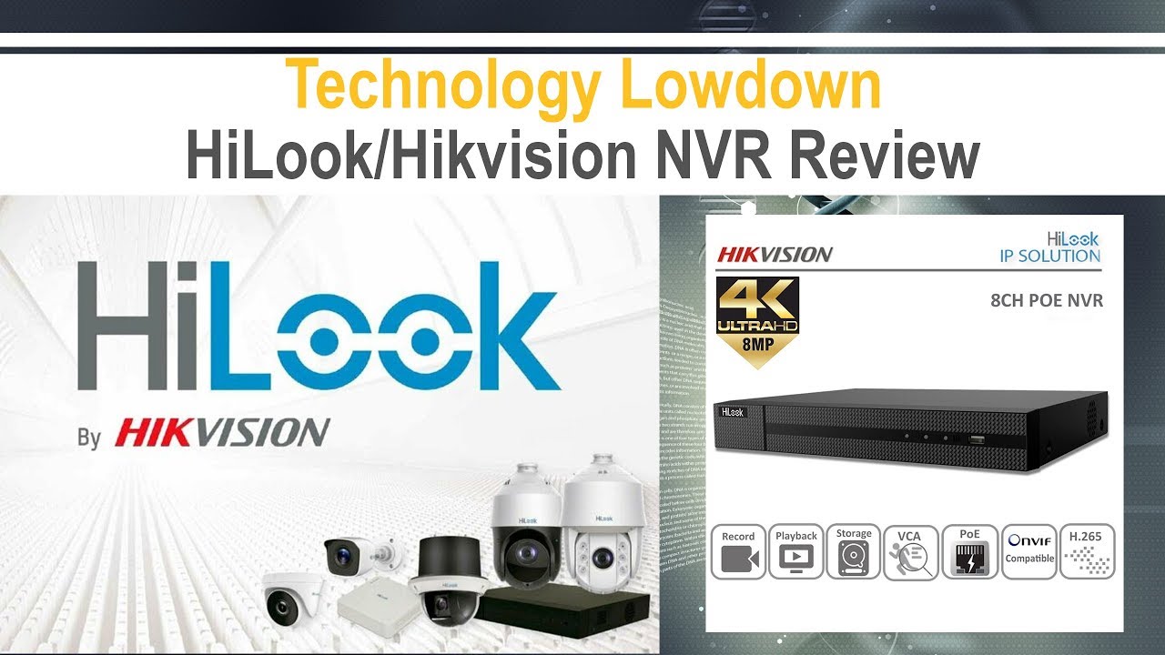 HiLook/Hikvision NVR Review - YouTube