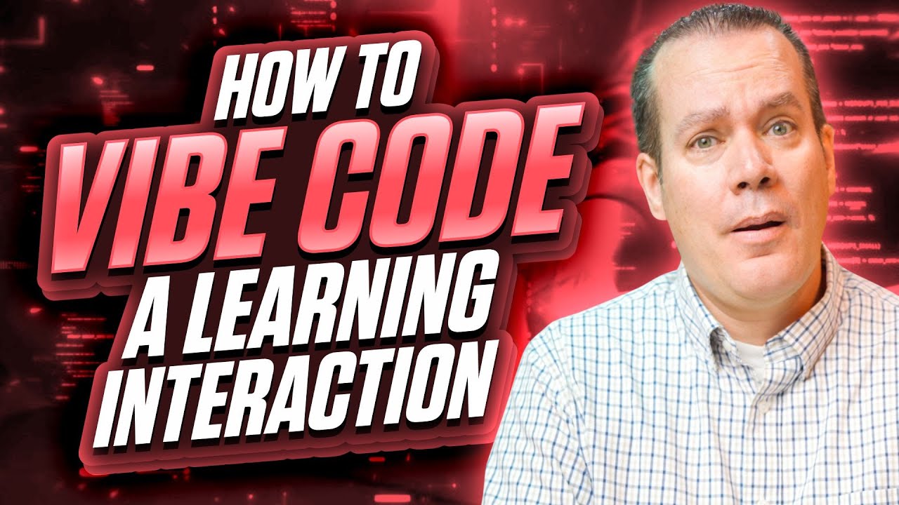 Создание индивидуальных обучающих взаимодействий с помощью Vibe Coding