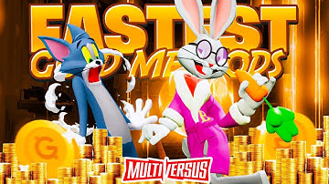 The FASTEST way to GET GOLD in MultiVersus! (Best Method to Unlock Characters)