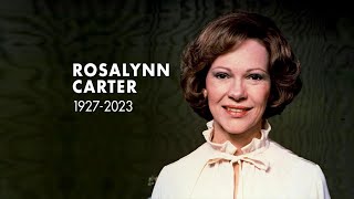 Former first lady Rosalynn Carter dies at 96