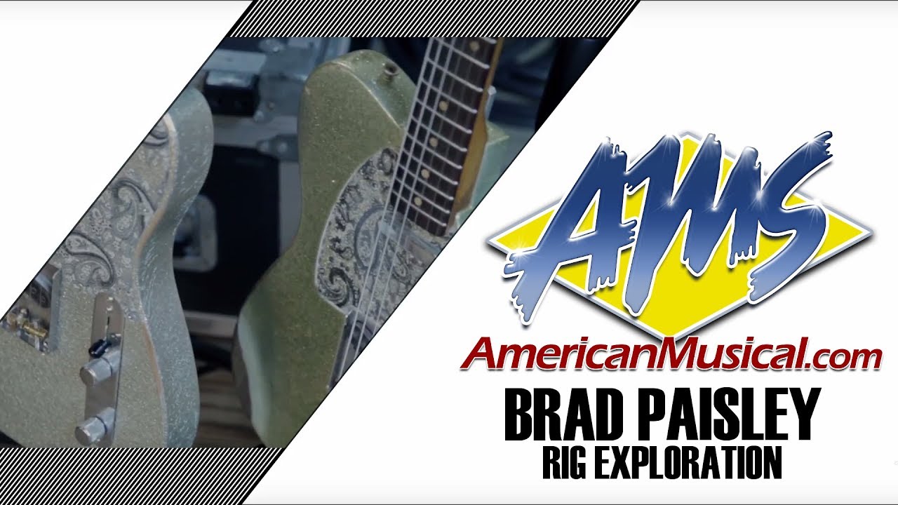 Brad Paisley's Guitar Gear AMS Rig Exploration YouTube