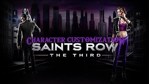 Saints Row The Third Lil Wayne Customization